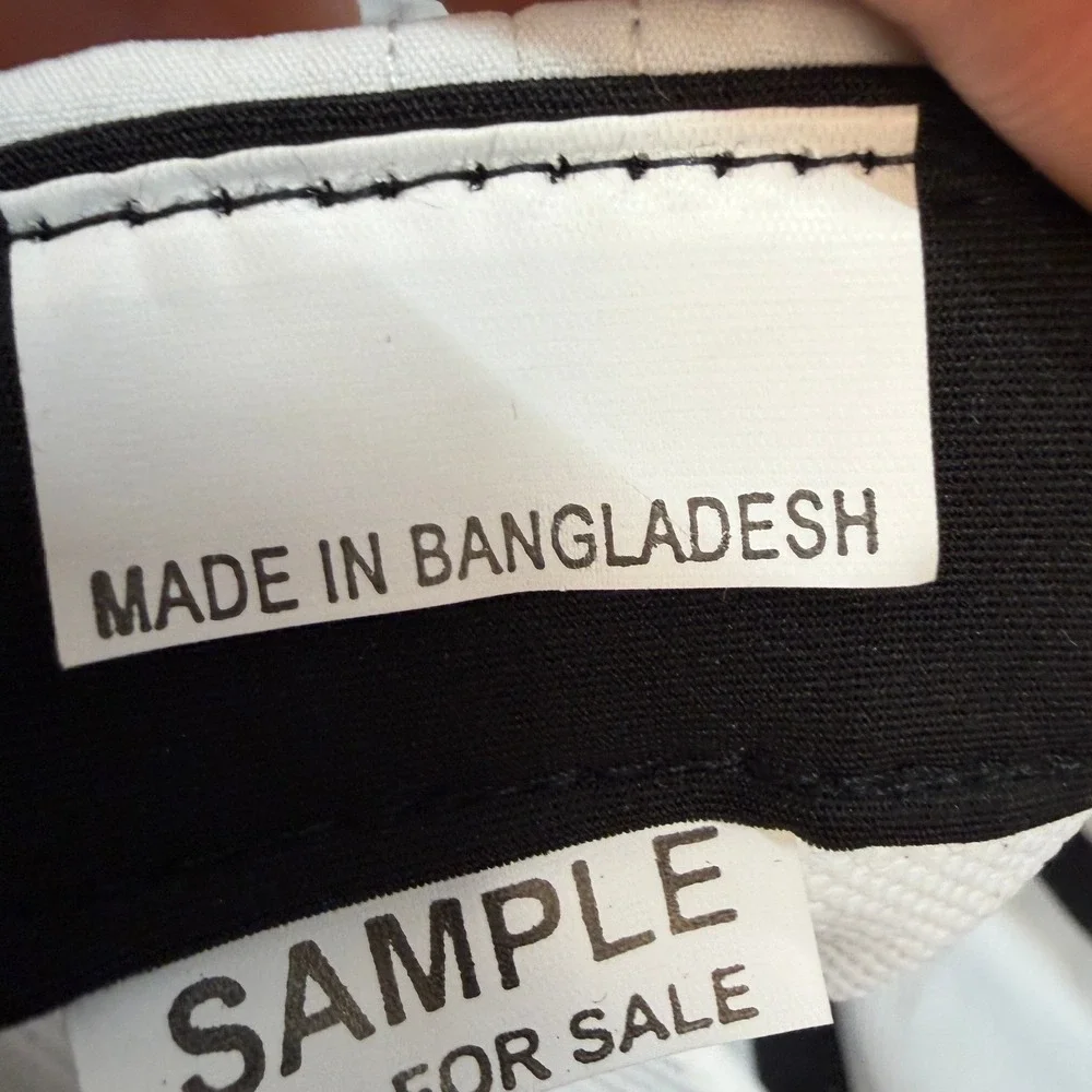 Old Milwaukee Beer Rope Hat White Black Snapback Hat Rare Sample Tag